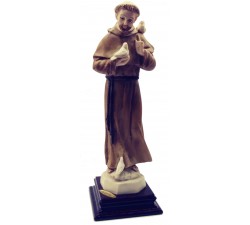 Statua San Francesco d'Assisi cm 20