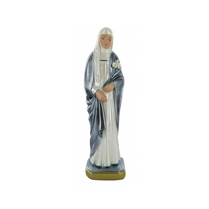 STATUA SANTA CATERINA DA SIENA CM 20