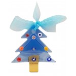 Albero Natale in vetro murano con murrine decorazioni natalizie