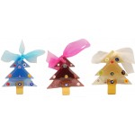 Albero Natale in vetro murano con murrine decorazioni natalizie