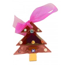 ALBERO NATALE VETRO MURANO E MURRINE DECORAZIONI NATALIZIE