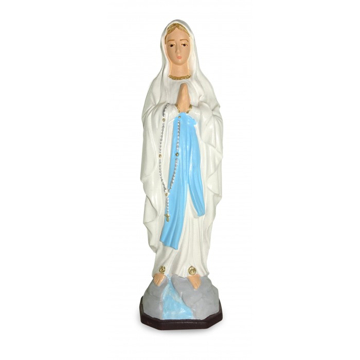 STATUA MADONNA DI LOURDES 15 CM DIPINTA A MANO DA ESTERNO