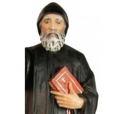 Statua San Charbel in resina dipinta a mano