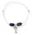 Braccialetto Prima Comunione in cordino con ciondolo calice eucaristico