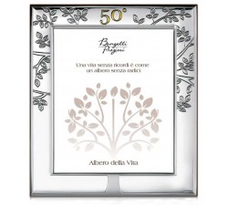 per due foto nozze di perla Haysom Interiors cornice placcata argento in due tonalità per 30° anniversario 