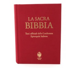 Bibbia Shalom Rossa con testi Ufficiali CEI