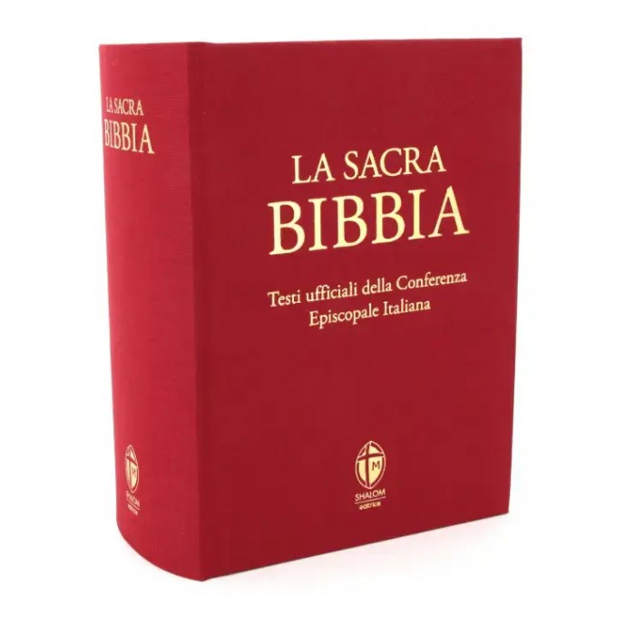 Libro La Sacra Bibbia edizione piccola con bottoncino 12,4x17,5 cm