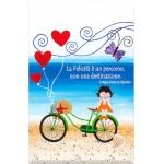 Quadro Cuoricini Mare con Frase Santa Madre Teresa di Calcutta