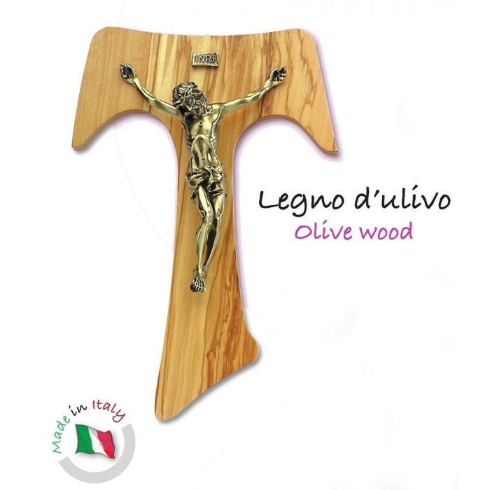 Tau in Legno di Ulivo Italiano