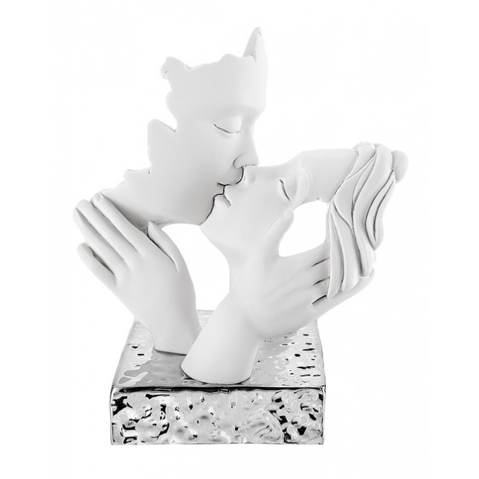 Statua Moderna Matrimonio Il Bacio degli Sposi