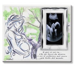 Quadretto Portafoto Maternità Nascita Battesimo