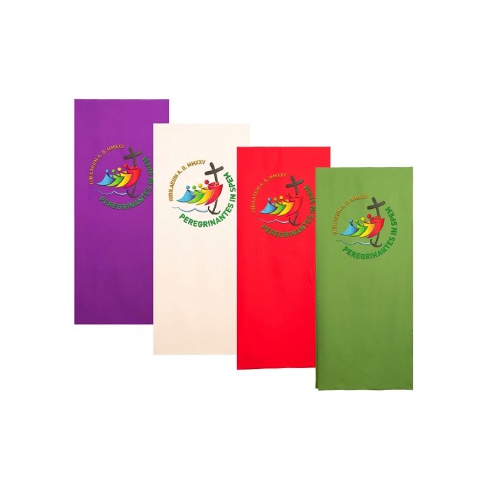 Estendarte Slabbinck Jubileo 2025 Logotipo Oficial 300x100 Cm | Venta Online En HOLYART