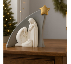 presepe natività moderna stilizzata