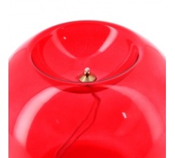 LAMPADA GRANDE DI VETRO PER CERA LIQUIDA