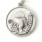 CIONDOLO IN LEGNO SACRAMENTO COMUNIONE