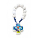 ANELLO DECINA CON CROCE EUCARISTICA PRIMA COMUNIONE