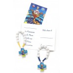 ANELLO DECINA CON CROCE EUCARISTICA PRIMA COMUNIONE