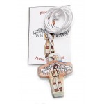 CIONDOLO CROCE IN LEGNO PRIMA COMUNIONE