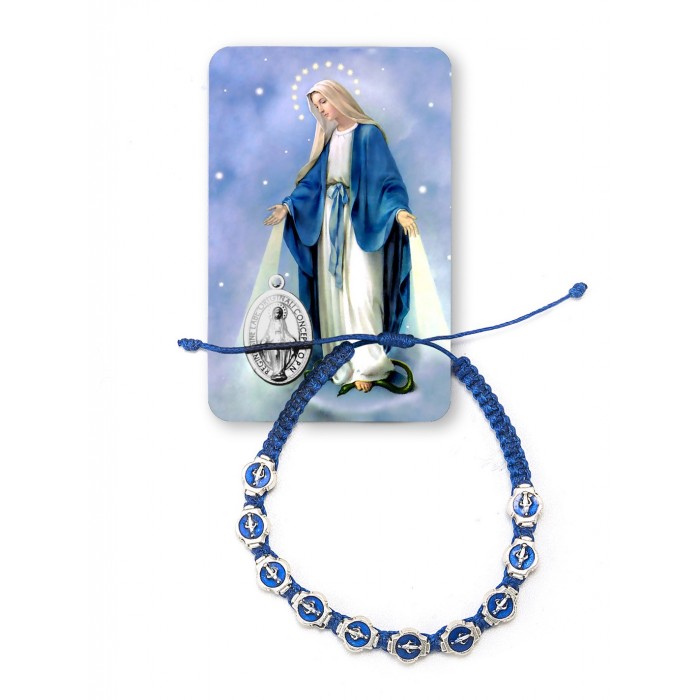 BRACCIALE DEVOZIONALE MADONNA MIRACOLOSA