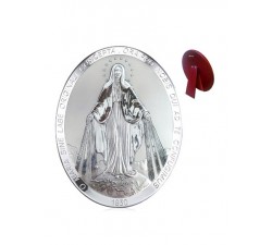 Quadro Ovale Madonna Miracolosa