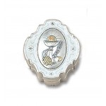 ROSARIO PRIMA COMUNIONE CON PORTAROSARIO SMALTATO