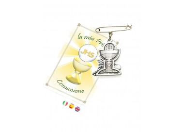 SPILLA CALICE EUCARISTICO PRIMA COMUNIONE