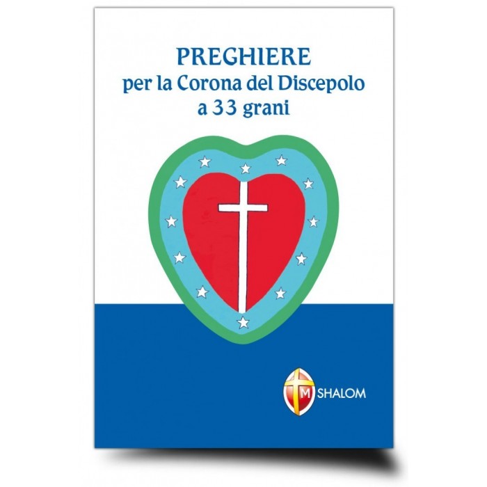 LIBRO PREGHIERE CORONA DEL DISCEPOLO 33 GRANI