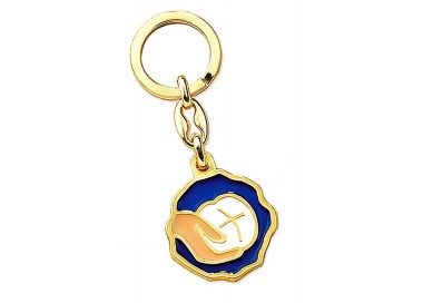 CONFEZ. PORTACHIAVI PRIMA COMUNIONE METALLO SMALTATO