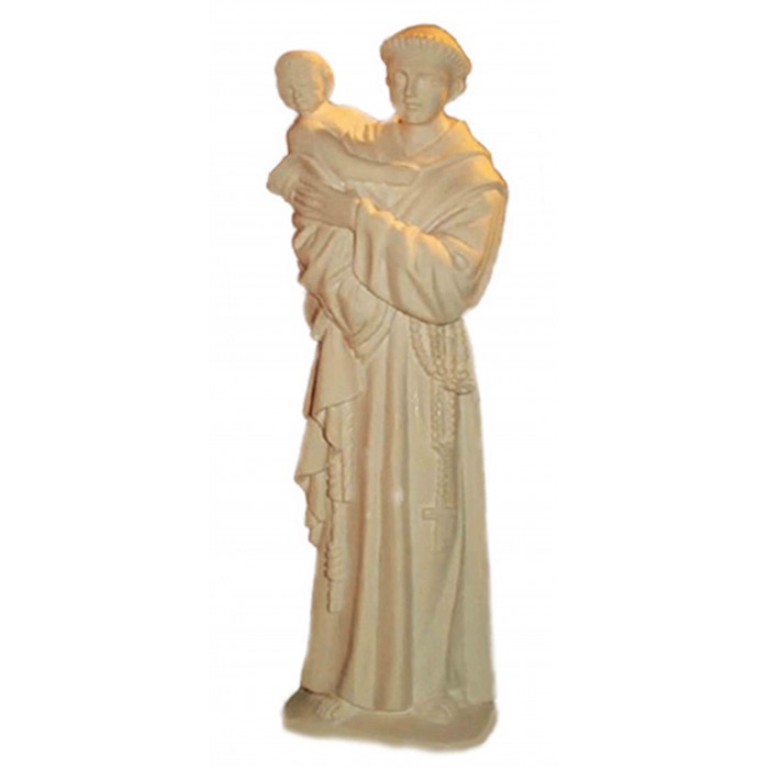 STATUA SANT' ANTONIO CON GESÙ BAMBINO IN CERAMICA PER ESTERNO