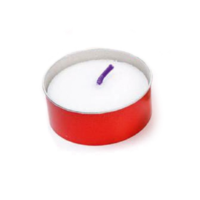 LUMINO VOTIVO CON BICCHIERE ALLUMINIO 100 pz. LUMINO VOTIVO CON BICCHIERE ALLUMINIO 100 pz.