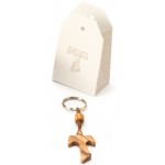 Portachiavi Tau con Confezione Bomboniera Prima Comunione