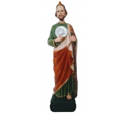 statua san Giuda Taddeo in vetroresina dipinta a mano